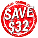 Save $32