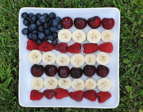 Independence Day Fruit Tray