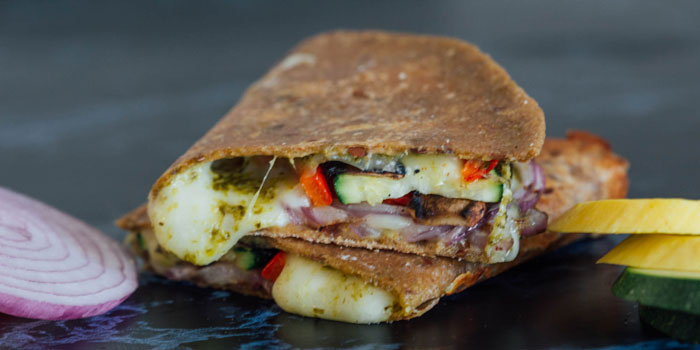 Grilled Veggie Quesadilla