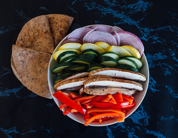 Grilled Veggie Quesadilla Grilled Veggie Quesadilla