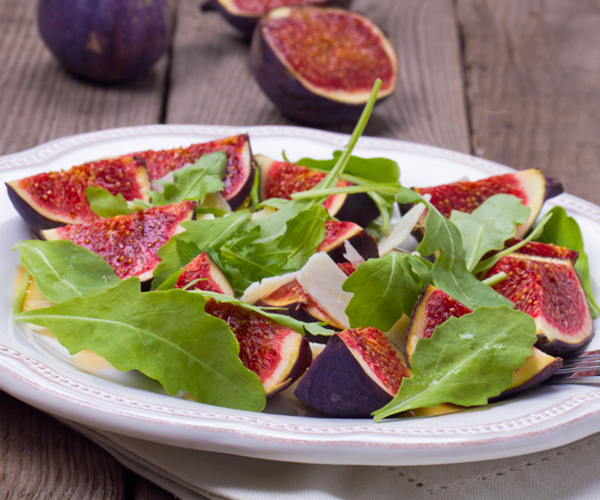 Fig Salad with Honey-Lemon Dressing