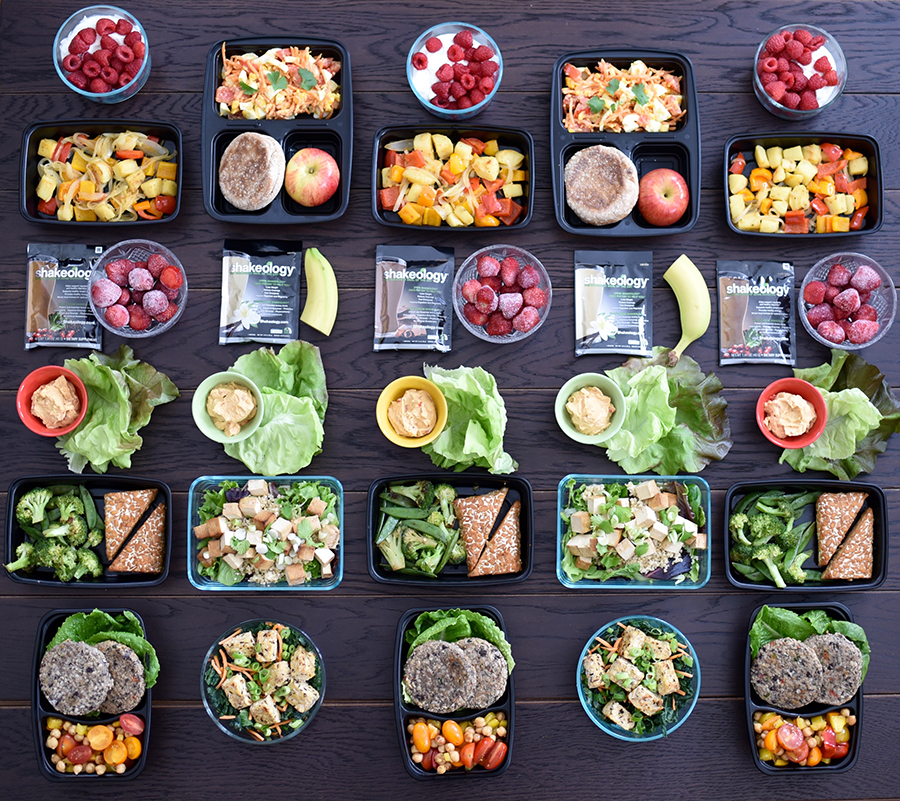 Vegetarian Meal Prep For Those Eating 1,500–1,800 Calories! - The
