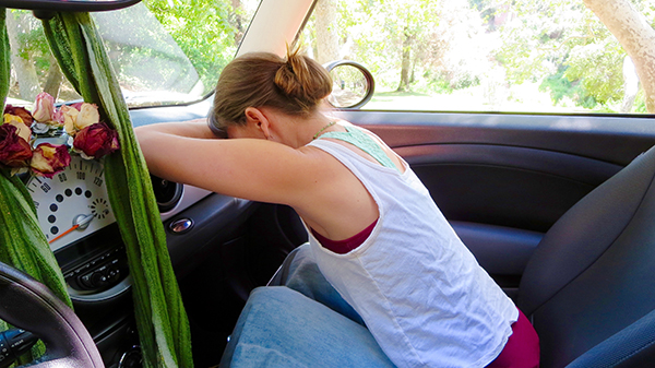 10 Yoga Poses For Your Next Road Trip | BeachbodyBlog.com