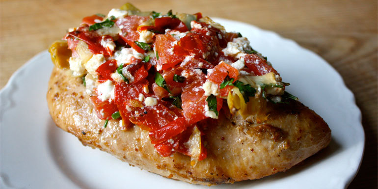 Chicken Breast with Feta and Artichoke | BeachbodyBlog.com