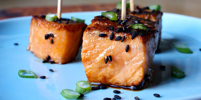 Teriyaki Salmon Bites The Beachbody Blog