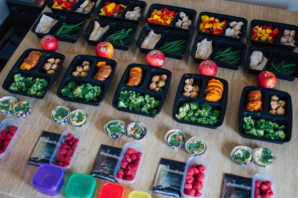 How on earth did the blog pass 2 million … | The 1940's Experiment Breakfast: Shakeology with raspberries, flax seeds (not shown) and 3 ...