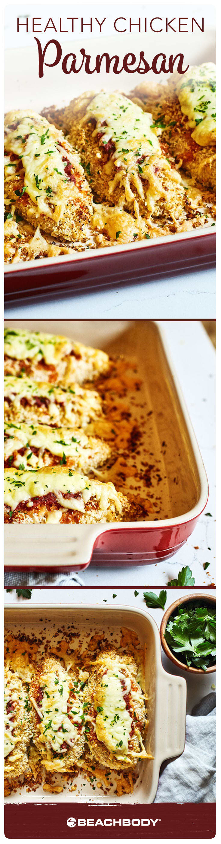 Healthy Chicken Parmesan recipe