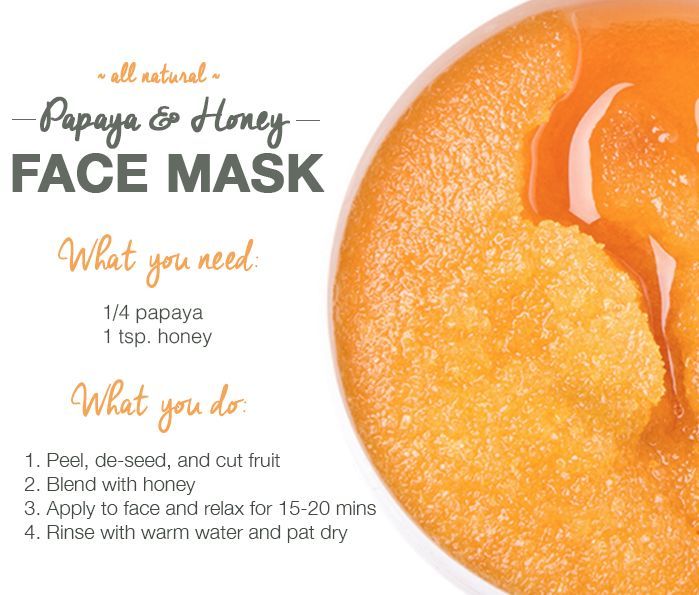 papaya face mask