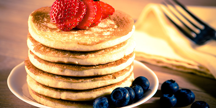 whole wheat protein pancakes