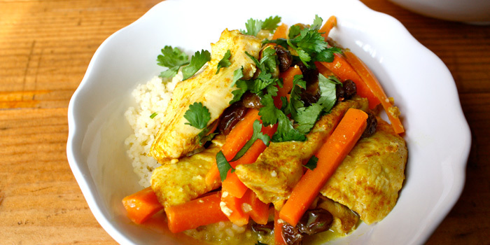 Curried Chicken with Couscous