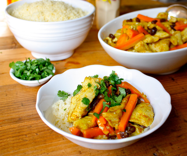 Curried Chicken with Couscous