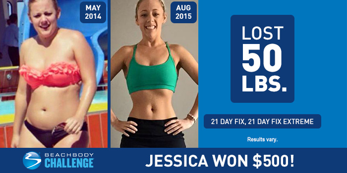 21 Day Fix Results Check Out How Jessica Lost 50 Pounds And