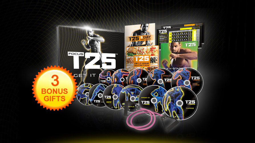 focus t25 workout equipment needed