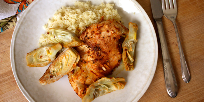 Baked Moroccan Chicken