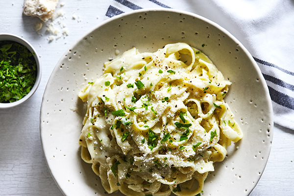 Healthier Fettucine Alfredo Healthier Fettucine Alfredo | BeachbodyBlog.com