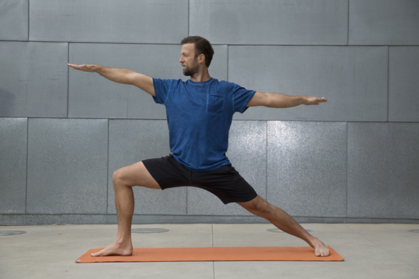3 Week Yoga Retreat Vytas Warrior II