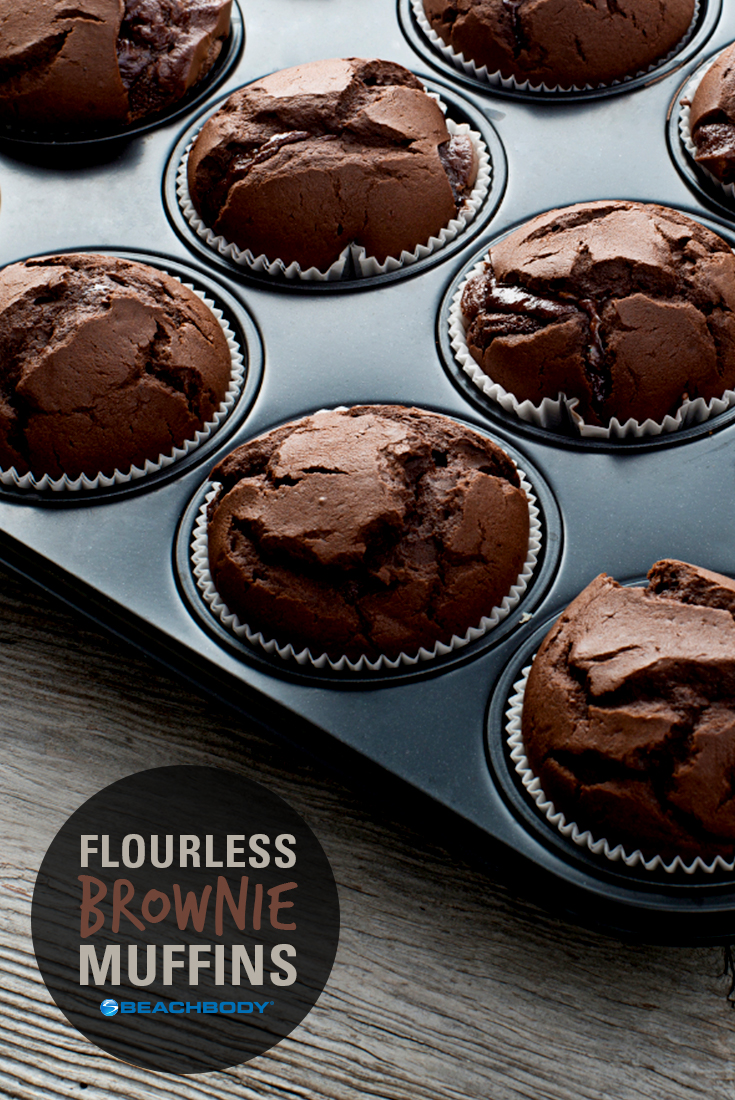 Healthy Brownie Recipe Flourless Brownie Muffins