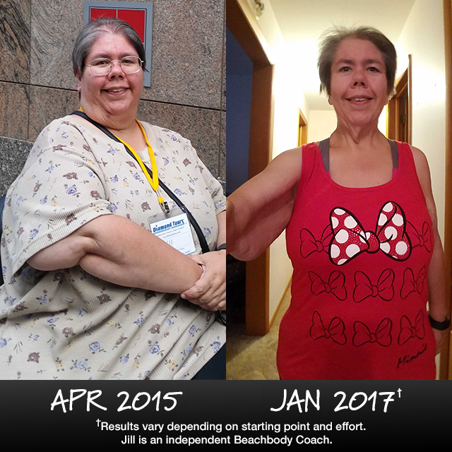 The Beachbody Challenge 21 Day Fix Results: Jill Lost 148 Lbs. Despite Disability