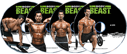 Body Beast Workout Dvds Carve Lean Defined Muscle Burn