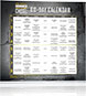 60-DAY WORKOUT CALENDAR