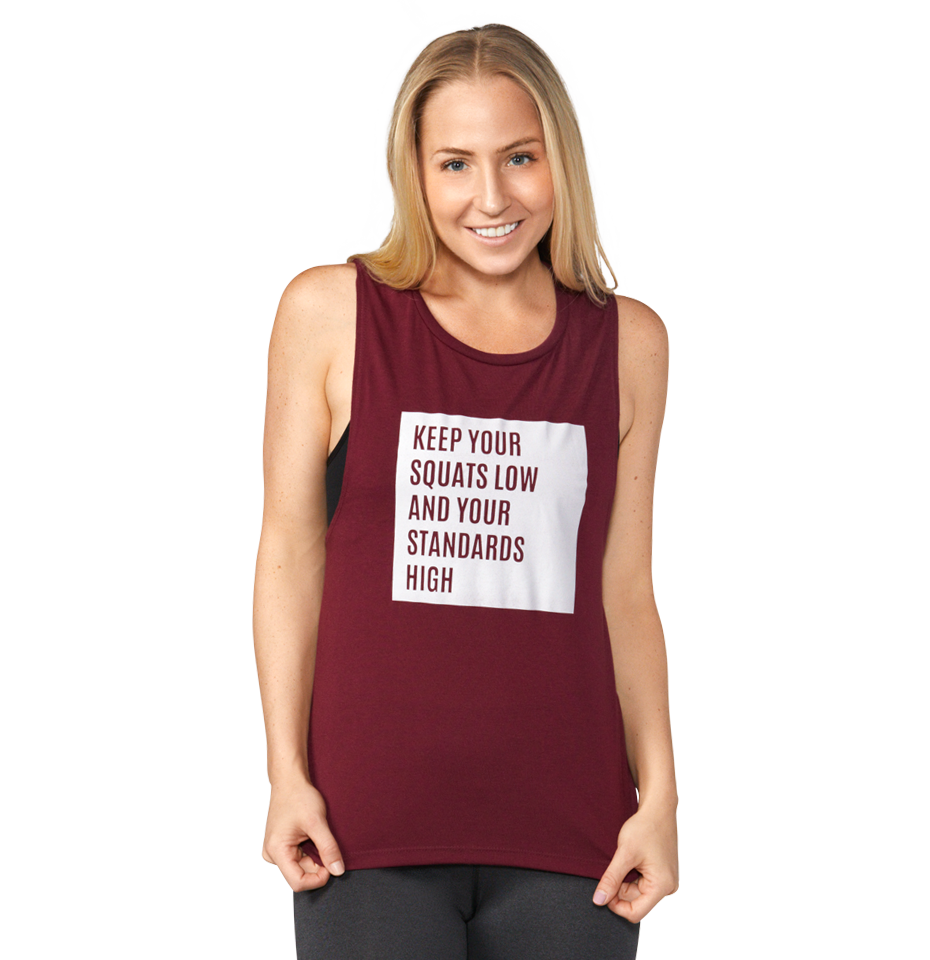 80 Day Obsession™ Squats Muscle Tank | www.teambeachbody.com