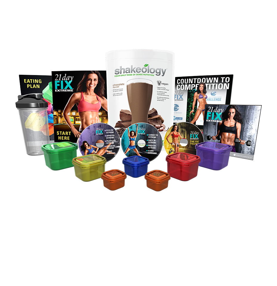 21 Day Fix Extreme Shakeology Challenge Pack Team Beachbody Us