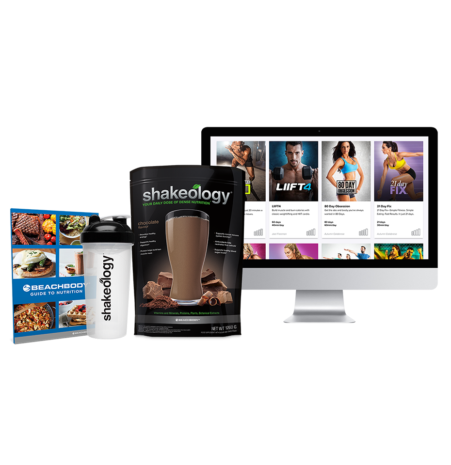 Annual Beachbody On Demand & Shakeology Challenge Pack Team Beachbody UK