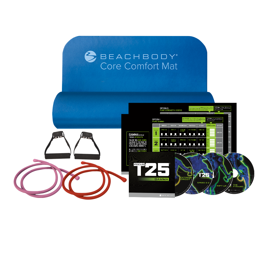 Focus T25 workout videos kit