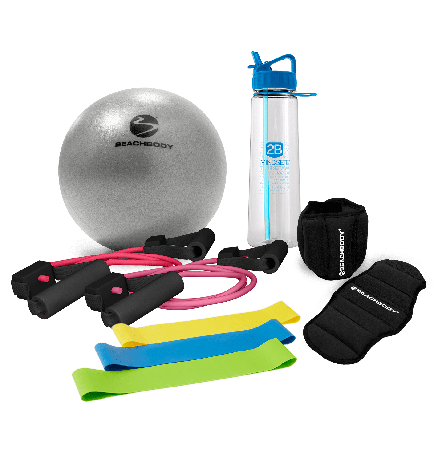 Kit d'accessoires de fitness - PACK HOME FITNESS EXPERT