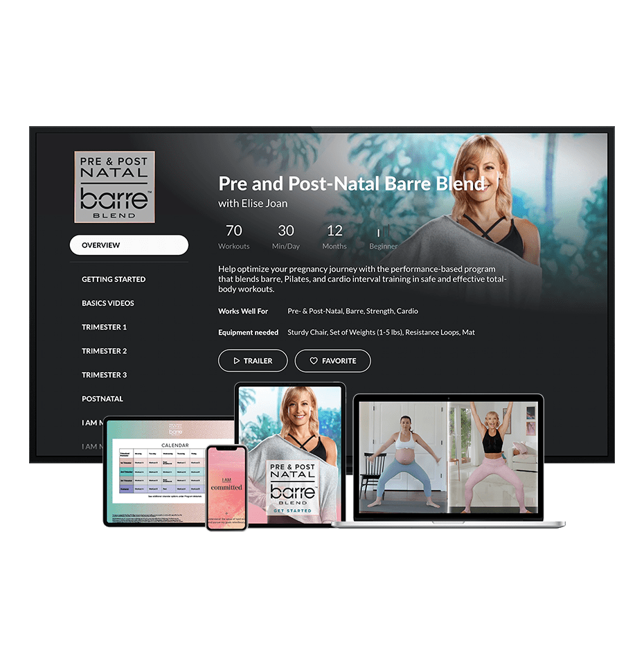 Pre & post natal barre blend 2025