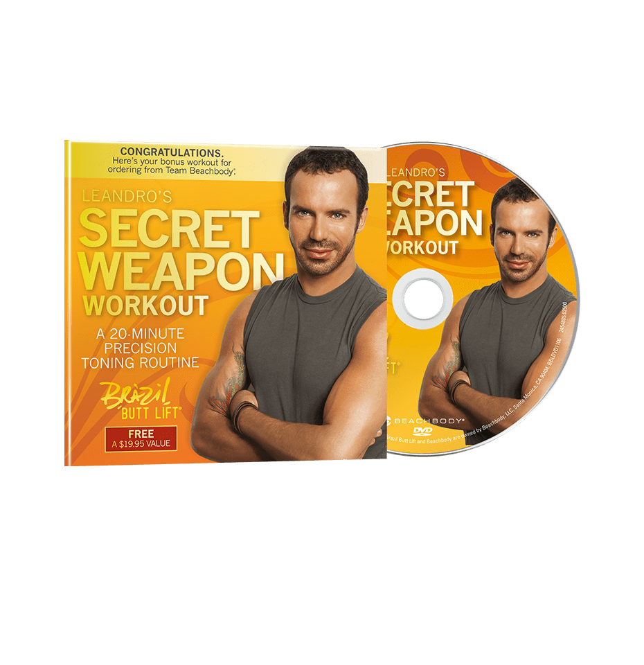 Brazil Butt Lift Leandro's Secret Weapon DVD