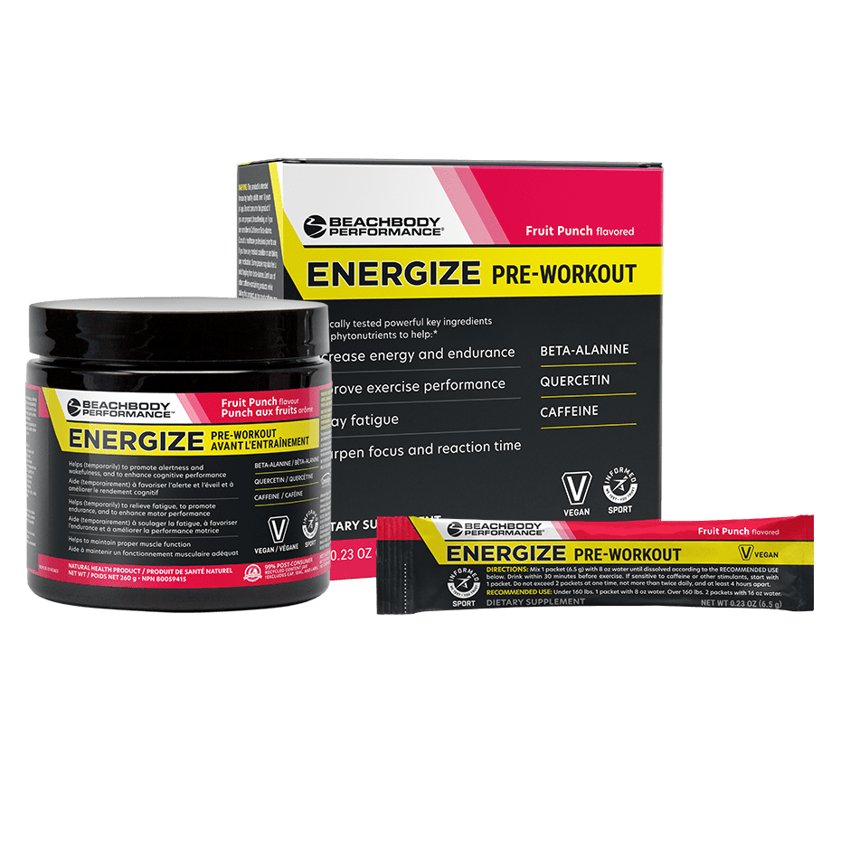 Energize Pre-Workout – Fruit Punch