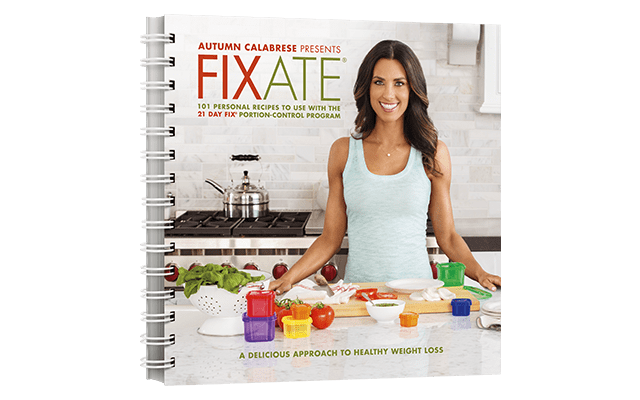 FIXATE COOKBOOK AND BEACHBODY PORTION-CONTROL CONTAINER KIT 21 DAY