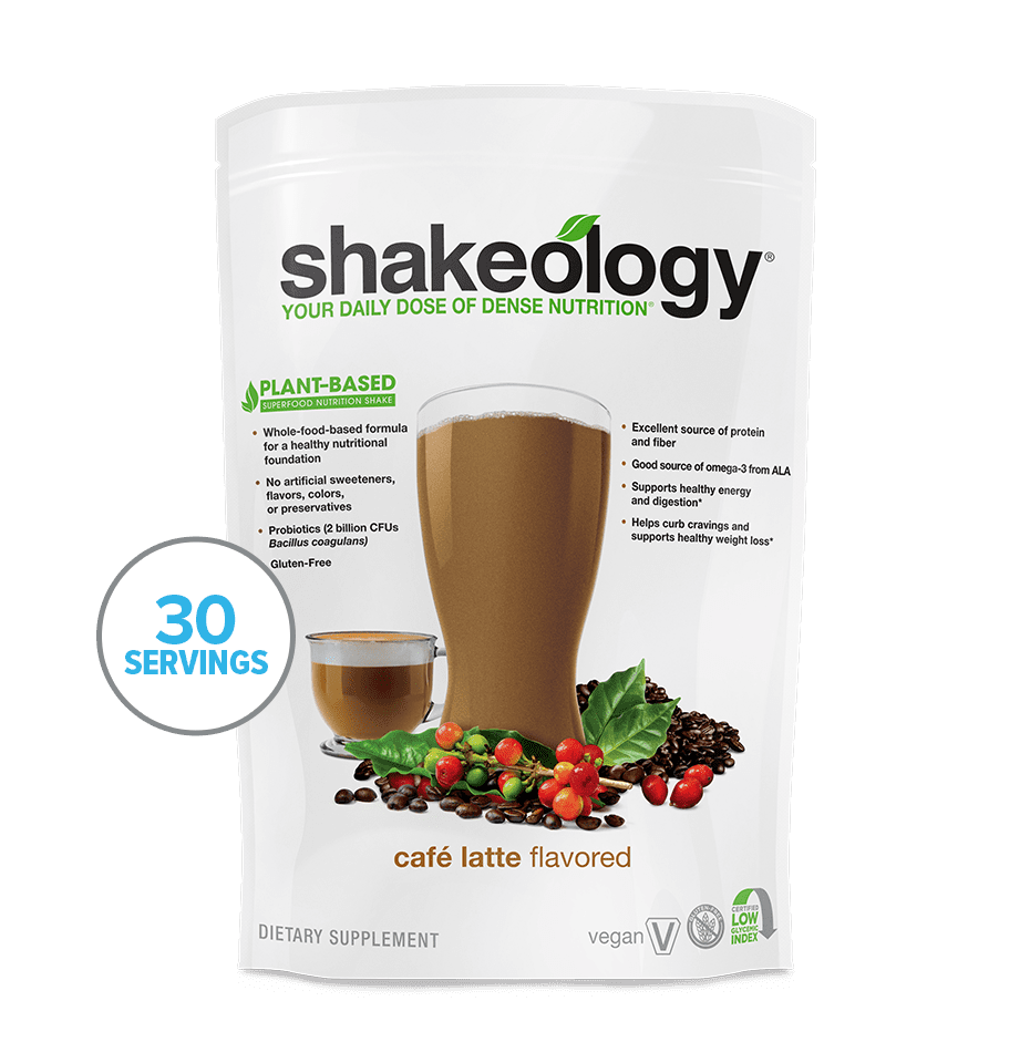 Café Latte Plant-Based Vegan Shakeology®