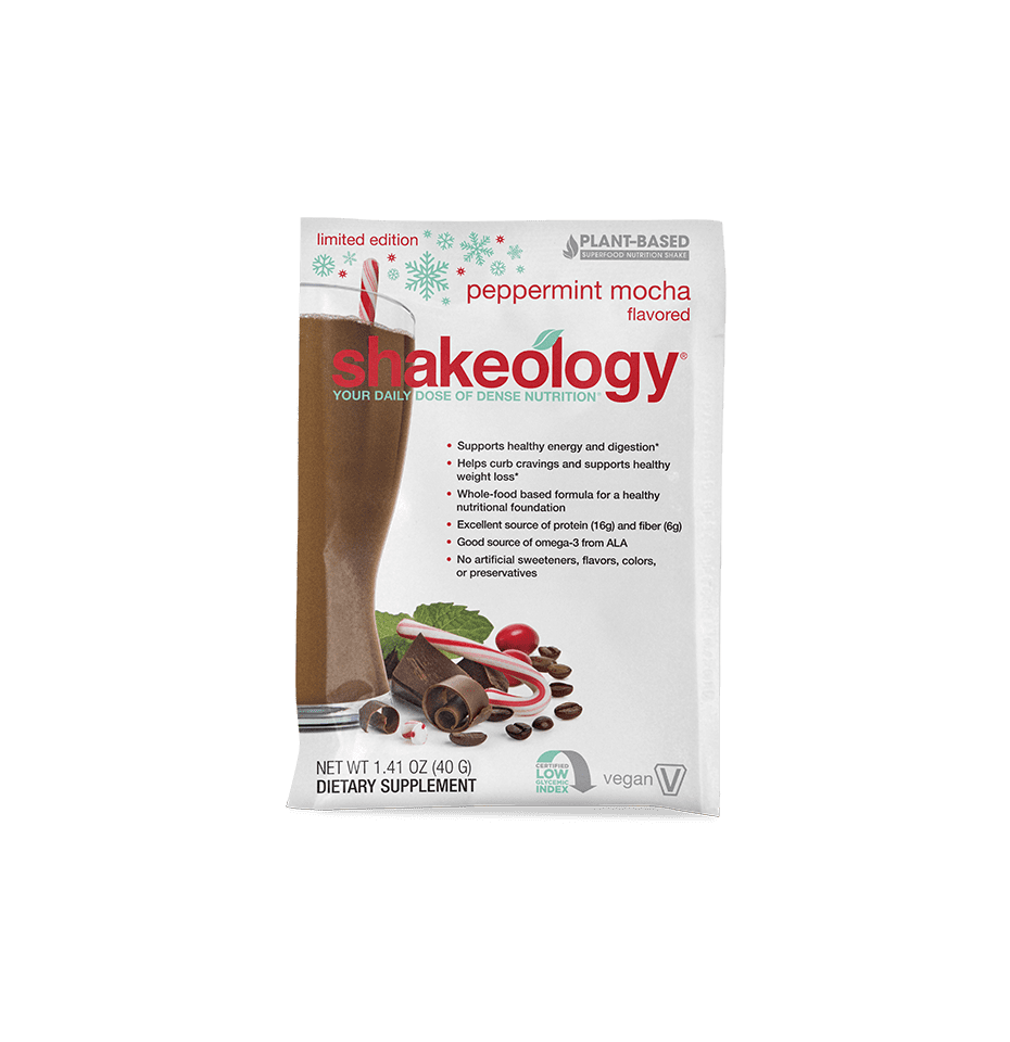 Peppermint Mocha PlantBased Vegan Shakeology Team Beachbody US