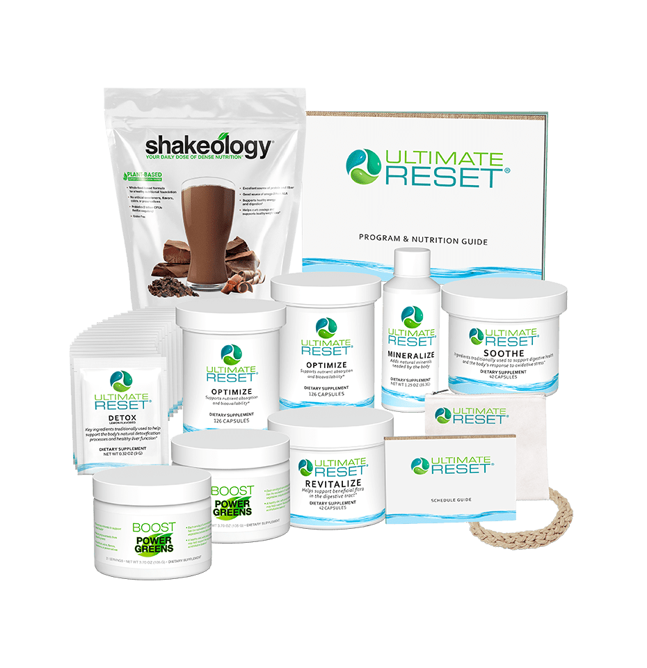 Ultimate Reset Shakeology Nutrition-Solution Pack